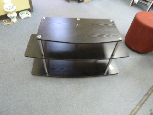 lot 43 image: 3 TIERED TV STAND