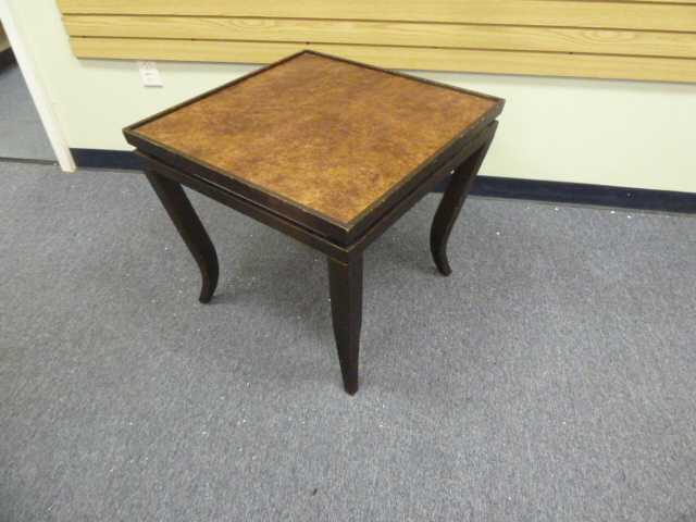 lot 112 image: HEAVY METAL SIDE TABLE