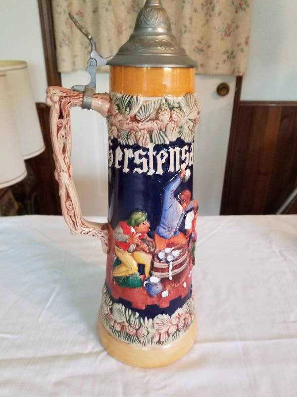 lot 163 image: Beer Stein Made in Germany