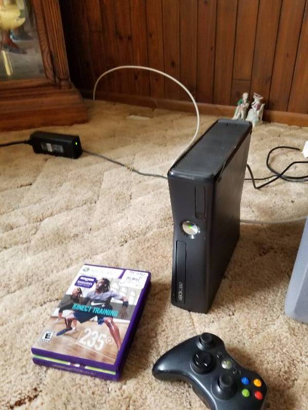 lot 176 image: XBOx 360 Console,Controller and more