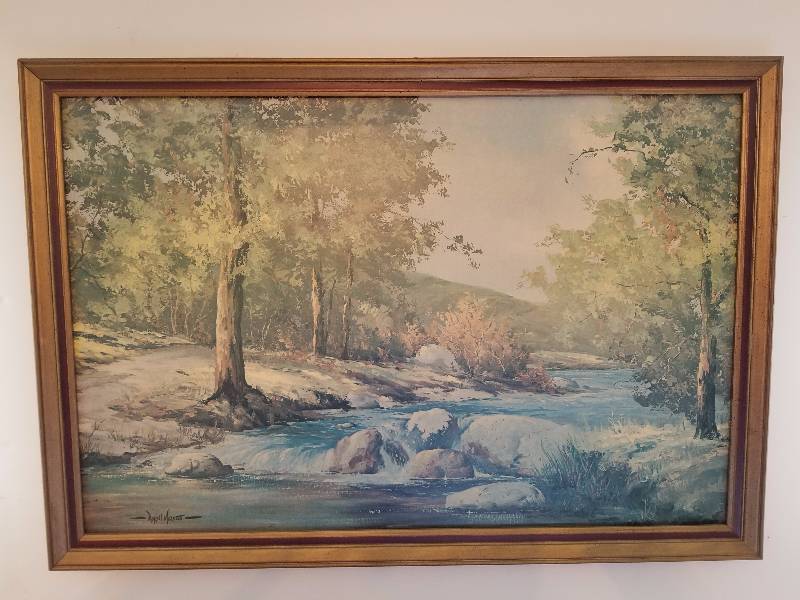 lot 250 image: Signed Wall Art