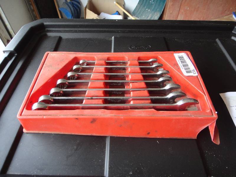 lot 911 image: Snap-On SAE Wrench Set