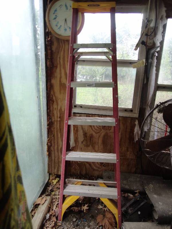 lot 952 image: Werner Aluminum Ladder