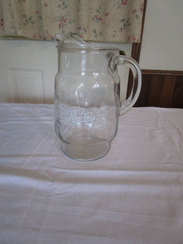 lot 184 image: Glass Pitcher