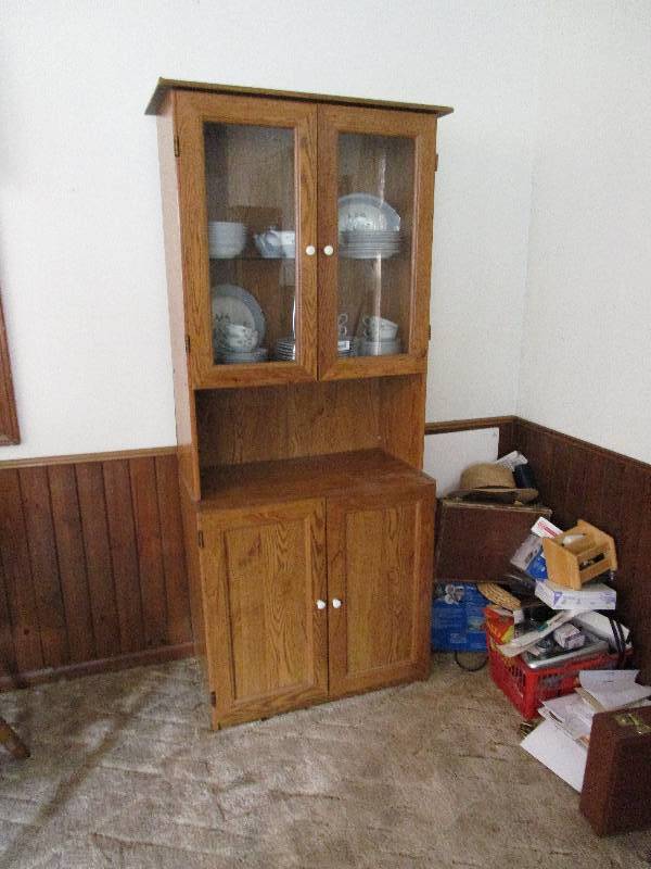 lot 202 image: China Hutch Contents not Included