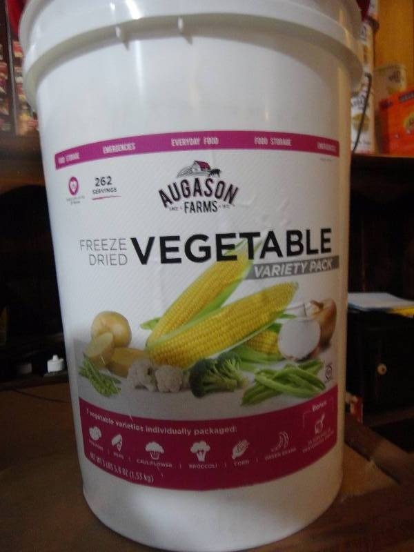 lot 965 image: 25 Year Prepper Vegetable Variety Pack 262 Servings