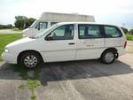 1996 Ford Windstar GL Mini Van with Keys running when parked