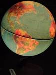 Antique Light up Globe
