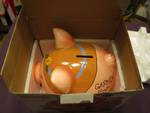 Vintage Piggy Bank with box