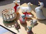 Lot of Duck and Goose Figurines - CUTE & UNIQUE!