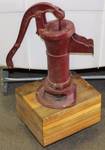 Pitcher Pump Mounted on Wood