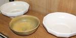 Lot of 3 - BIG Stoneware Bowls - Each is Approx 12.5