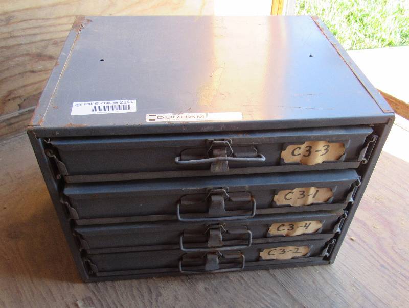 lot 2141 image: Durham Small Parts Organizer w Product See Photos