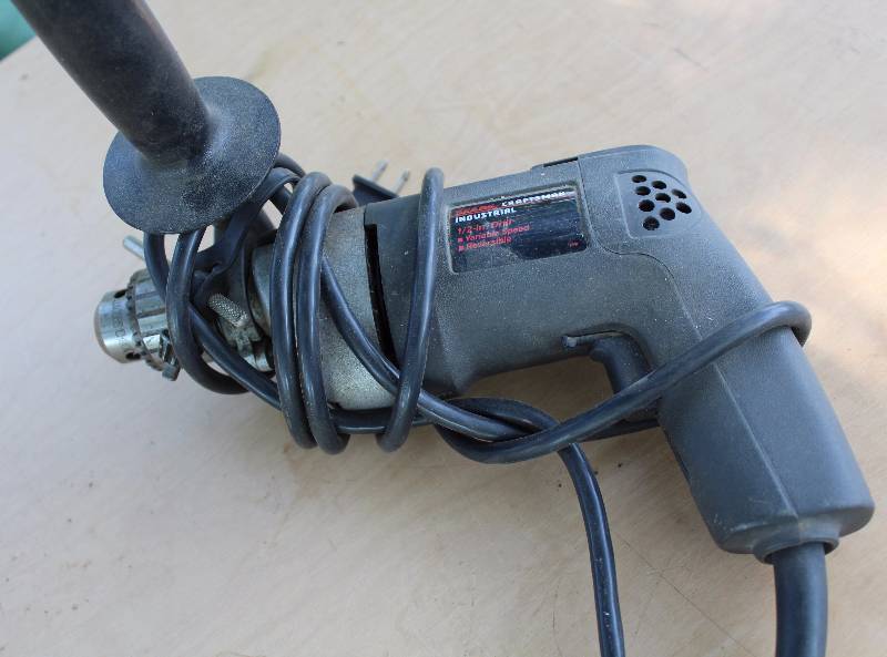 lot 2185 image: Craftsman - 12 Drill - Industrial, Variable Speed, Reversible - M# 900.271212