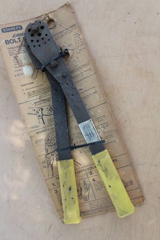 lot 2200 image: Stanley Bolt Cutter - Unused on original packaging