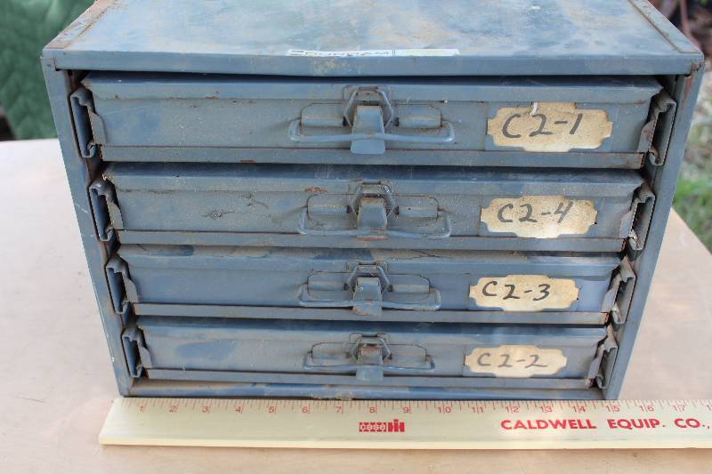 lot 2202 image: Durham Parts Organizer w Inventory - see photos