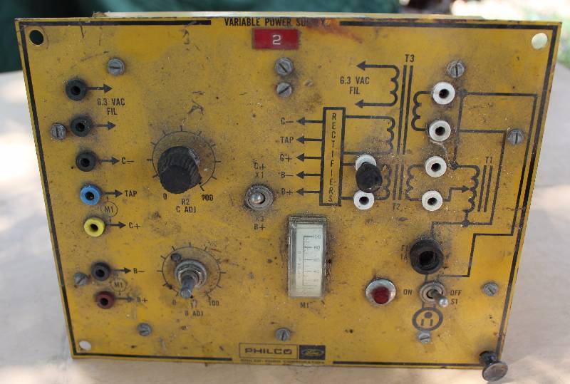 lot 2234 image: Philco Ford Variable Power Supply