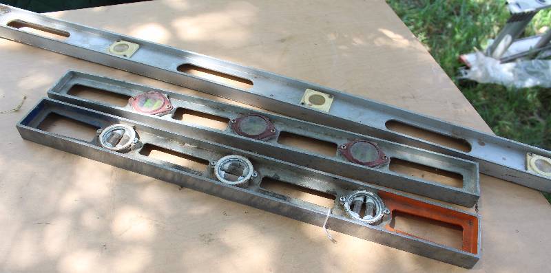 lot 2236 image: Lot of 3 Aluminum Levels - 2 are 24 - 1 is 48 See photos