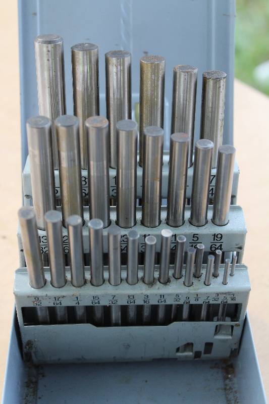lot 2261 image: Drill Blanks - 29 Pieces - Precision - In Organizing Case