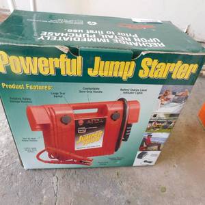lot 5146 image: Century Jumper 1000 Jump Starter ( NEW)