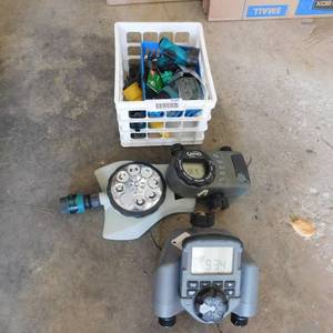 lot 5147 image: Sprinklers Timers &  Fittings.