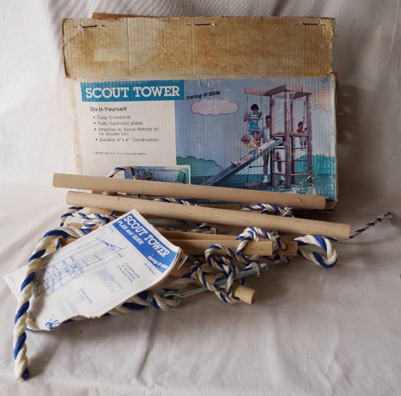 lot 6045 image: Do-It-Yourself - SCOUT TOWER - Includes PLAN and GUIDE Booklet