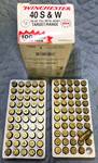 Winchester 40 S&W 165 GR. FULL METAL JACKET Bullets - 100 Round Pack!!  Ammo