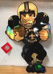 New Orleans Saints ALL-STAR Lighted Window Figure in Box! NFL Football!