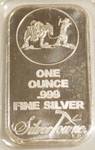 1 OUNCE .999 Fine SILVER BAR - Silver Towne