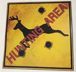 Metal Hunting Area Sign
