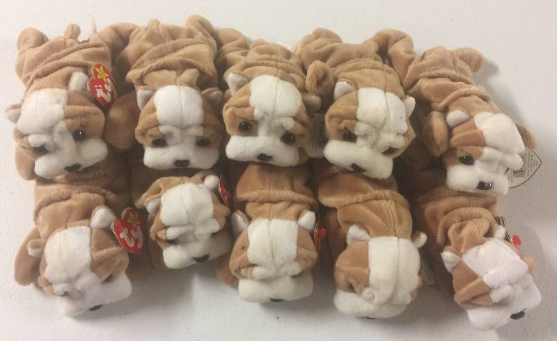 Ty beanie baby clearance wrinkles