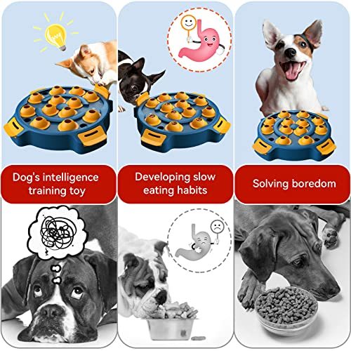 KADTC Dog Puzzle Toy Dogs Brain Stimulation Mentally Stimulating Toys  Beginner