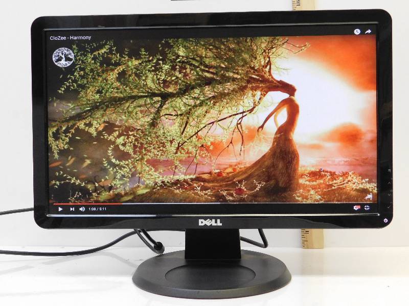 lot 9024 image: Dell S2009W - 20 Widescreen LCD Monitor WORKS