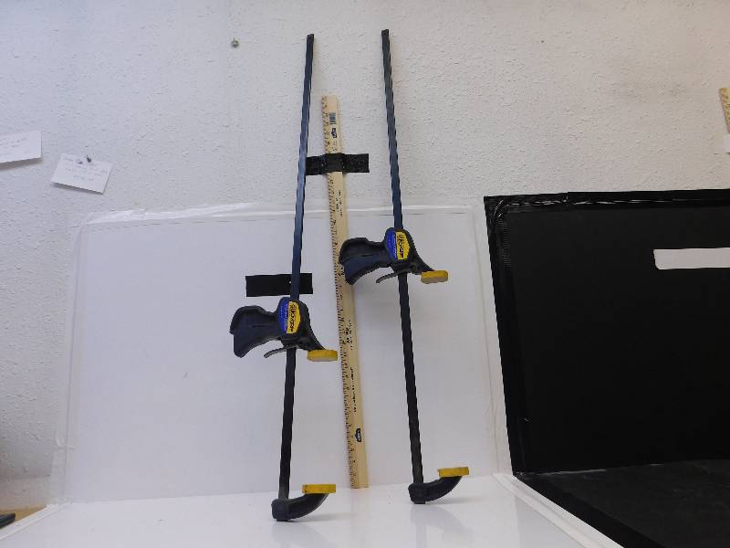 lot 9055 image: Two Quick Grip Bar Clamps