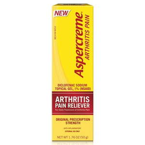 lot 1987 image: Aspercreme Arthritis Pain Relief Gel Anti-Inflammatory 50 g.