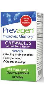 lot 2385 image: Prevagen Improves Memory Regular Strength Mixed Berry Chewable tablets 30 Ct