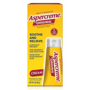 lot 2393 image: Aspercreme Aloe Odor Free Pain Relieving Creme - 3oz