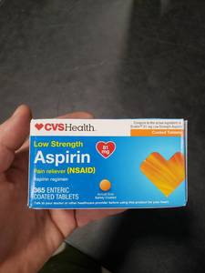 lot 2537 image: Aspirin Low Strength, Enteric  TABLET, COATED