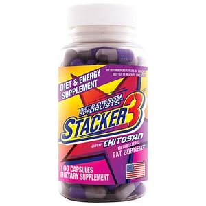 lot 2538 image: STACKER 3 Capsules Ephedra Free Formula 100 Capsules