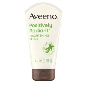 lot 2593 image: Aveeno Positively Radiant Brightening & Exfoliating Face Scrub Face Wash 5 oz