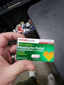lot 2598 image: Headache Relief Extra Strength  Acetaminophen, Aspirin and Caffeine  TABLET, FILM COATED