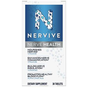 lot 2606 image: Nervive Nerve Health Tablets - 30ct