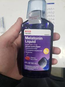 lot 2651 image: CVS Health Liquid Melatonin