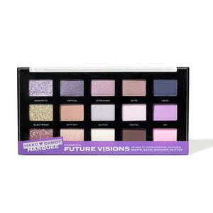 lot 2659 image: Hard Candy Marquee Shadow Palette 15 Multi-dimensional Shades Future Visions .28 oz