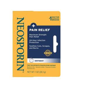 lot 2991 image: Neosporin  Pain Relief Dual Action Topical Antibiotic Ointment 1 oz