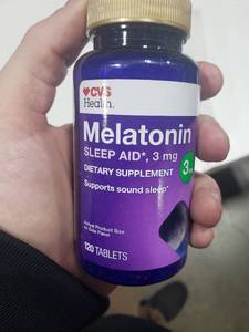 lot 2998 image: CVS Health Melatonin 120 Caplets