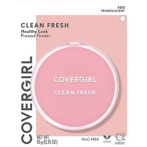 lot 3198 image: COVERGIRL Clean Fresh Pressed Powder - 100 Translucent - 0.35oz