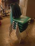 Lot of Stackable Chairs