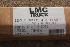 lot 2480 image: New 1954-1959 Chevrolet Truck Bed Strips