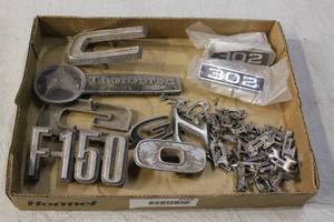 lot 2528 image: Vintage Emblem Lot Ford Pontiac